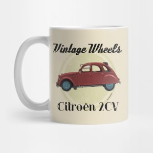 Vintage Wheels - Citroën 2CV Mug